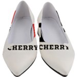 I love cherry Women s Block Heels 