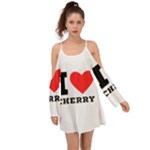 I love cherry Boho Dress