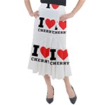 I love cherry Midi Mermaid Skirt