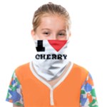 I love cherry Face Covering Bandana (Kids)