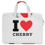 I love cherry MacBook Pro 16  Double Pocket Laptop Bag 