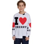 I love cherry Kids  Long Sleeve Jersey