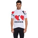 I love cherry Men s Short Sleeve Cycling Jersey