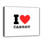 I love carrots  Canvas 14  x 11  (Stretched)