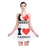 I love carrots  Reversible Skater Dress