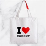 I love carrots  Zipper Grocery Tote Bag