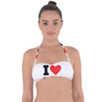 I love carrots  Halter Bandeau Bikini Top