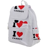 I love carrots  Top Flap Backpack