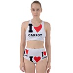 I love carrots  Racer Back Bikini Set