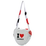 I love carrots  Heart Shoulder Bag