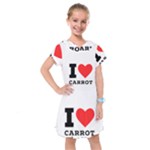 I love carrots  Kids  Drop Waist Dress