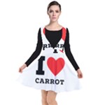 I love carrots  Plunge Pinafore Dress