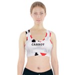 I love carrots  Sports Bra With Pocket