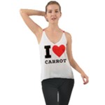 I love carrots  Chiffon Cami