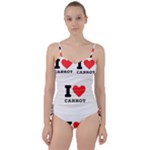 I love carrots  Sweetheart Tankini Set