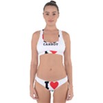 I love carrots  Cross Back Hipster Bikini Set