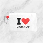 I love carrots  Canvas Cosmetic Bag (Small)