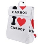 I love carrots  Flap Top Backpack