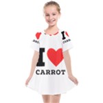 I love carrots  Kids  Smock Dress