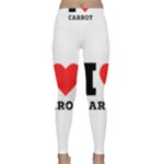 I love carrots  Lightweight Velour Classic Yoga Leggings