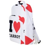 I love carrots  Double Compartment Backpack