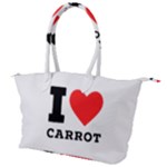 I love carrots  Canvas Shoulder Bag