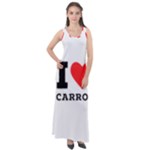 I love carrots  Sleeveless Velour Maxi Dress