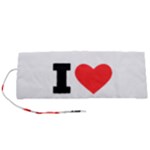 I love carrots  Roll Up Canvas Pencil Holder (S)