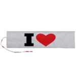 I love carrots  Roll Up Canvas Pencil Holder (L)