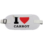 I love carrots  Rounded Waist Pouch