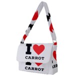 I love carrots  Full Print Messenger Bag (L)