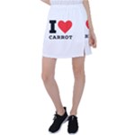 I love carrots  Tennis Skirt