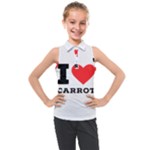 I love carrots  Kids  Sleeveless Polo Tee