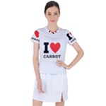 I love carrots  Women s Sports Top