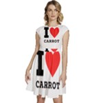 I love carrots  Cap Sleeve High Waist Dress