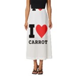 I love carrots  Classic Midi Chiffon Skirt