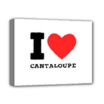 I love cantaloupe  Deluxe Canvas 14  x 11  (Stretched)