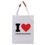 I love cantaloupe  Classic Tote Bag