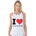 I love cantaloupe  Women s Basketball Tank Top