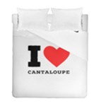 I love cantaloupe  Duvet Cover Double Side (Full/ Double Size)