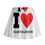 I love cantaloupe  Mini Flare Skirt