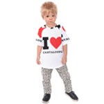 I love cantaloupe  Kids  Raglan Tee