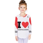 I love cantaloupe  Kids  Long Sleeve Tee