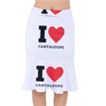 I love cantaloupe  Short Mermaid Skirt