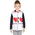 I love cantaloupe  Kids  Hooded Puffer Vest