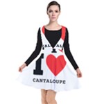 I love cantaloupe  Plunge Pinafore Dress