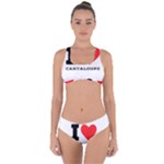 I love cantaloupe  Criss Cross Bikini Set