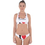 I love cantaloupe  Cross Back Hipster Bikini Set