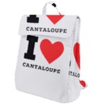 I love cantaloupe  Flap Top Backpack