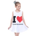 I love cantaloupe  Kids  Summer Dress